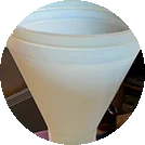 Entonnoir en silicone